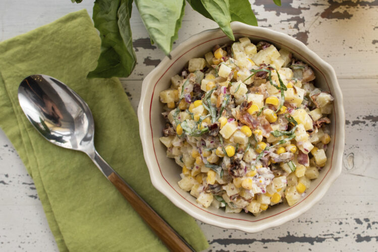 Celebrate summer and Labor Day with this corn and potato salad